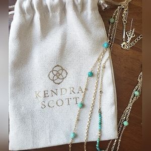 💙 KENDRA SCOTT Scarlet Multi Layered Necklace